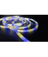 5m RGBIC Neon flex slange, komplett sett - Vevd tau, Bluetooth App, fjernkontroll, USB