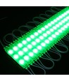 Vanntett grøn LED modul - 1,1W pr hver, IP66, 12V, Perfekt for skilt og spesialløsninger