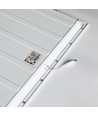36W Zigbee CCT Smart Home LED-panel - 60x60, CCT, bakbelyst, hvit kant