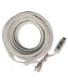 5m RGBIC Neon Flex komplett sett 7x14 neonflex - USB, Bluetooth-app, fjernkontroll