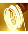 5m 6W/m Smal og fleksibel 5x11 Neon Flex LED - 12V DC, IP65
