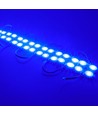 1,44W Vanntett blå LED-modul - 12V DC, IP68, perfekt for skilt og spesialløsninger