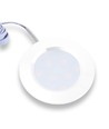 LEDlife Reco68 møbelspot RA92 - Hull: Ø5,5 cm, Mål: Ø6,8 cm, Matt hvit, 2,7W, 12V DC, RA92