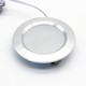 2,7W Ø6,8cm Reco68 møbelspot for innfelling RA92 - 12V DC, Hull: Ø5,5 cm, Mål: Ø6,8 cm, børstet stål
