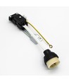 GU10 fatning, keramisk, med holder til downlight