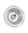 10W AR111 GU10 LED pære - 3000K (Varm hvit), hvit