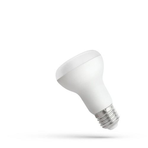 E27 8W R63 LED pære - 720lm, 6000K, 120 grader, kald hvit