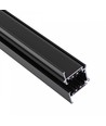 1m 3-faset strømskinne - Sort, 100cm, IP20, til skinnespot