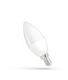 E14 4W LED kronepære - G45, 6000K, kald hvit