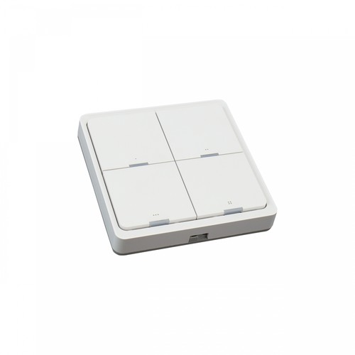 RGB+CCT+DIMM fjernkontroll - Bluetooth, IP20, til CR2430 batteri, 8,1x8,1 cm