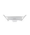6W Algine 2-i-1 innfelt/påveggspanel - 125lm/W, Ø11,5cm, 3000K, hvit kant, rund