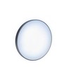 18W Nymphea LED taklampe med sensor - IP54, 3-i-1 CCT, sort/hvit ring, innebygd sensor