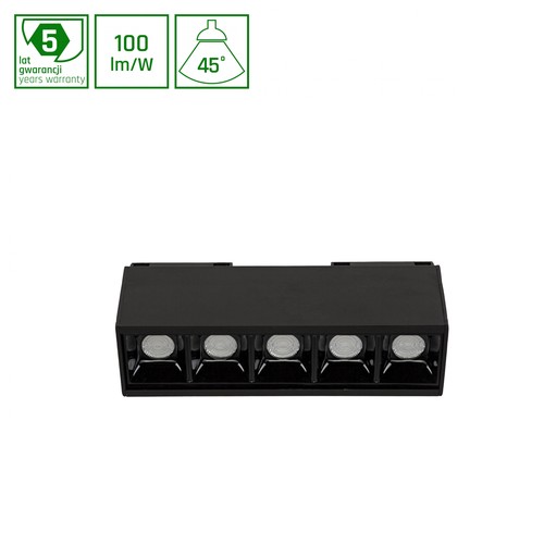 8W / 24V LED modul - 100lm/W, 800lm, 24V DC, RA90, varm hvit