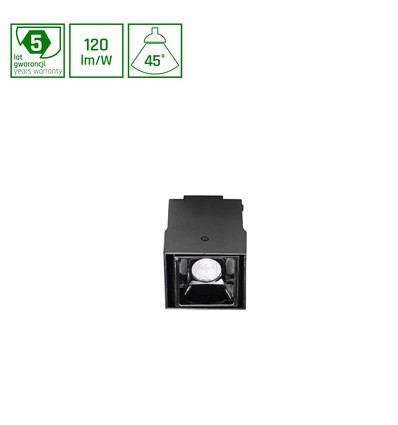 System Grid - Modell XS Gittermodul - 2W - 50x38,5x34,5 mm, 45 grader, justerbar 40 grader