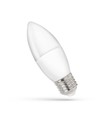 8W LED kronelyspære - C37, 160 grader, 230V, E27