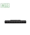 12W SHIFT Basic Lineær Lampe - 3000K, Sort, Gitter S, 22cm