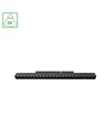 18W SHIFT Basic - Gitter m/ Lineært lysarmatur 33cm - 3000K, Sort