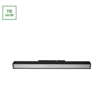 15W SHIFT Basic Line S lineært armatur - 30cm, 3000K, sort