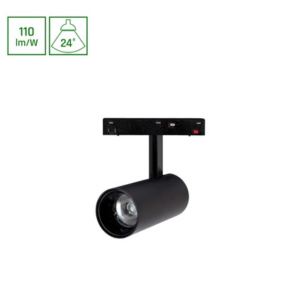 10W SHIFT Basic Spot-armatur - 3000K, Sort, 50x110x170mm