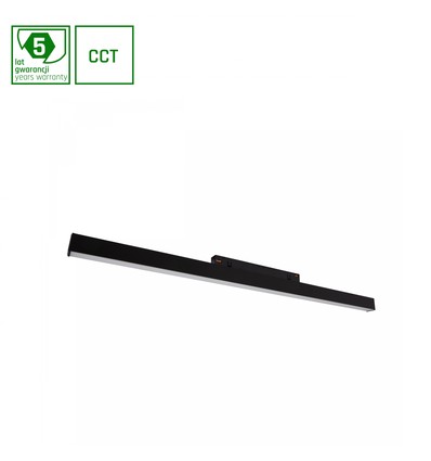 17W Dimbar SHIFT Smart-Line M skinne-lys 60,2cm - 100°, Sort, CCT, Zigbee