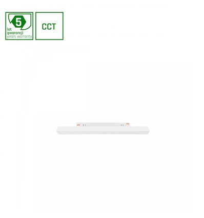 8W dimbar SHIFT Smart-Line S Skinne 30.4cm - 100°, CCT, hvit, Zigbee