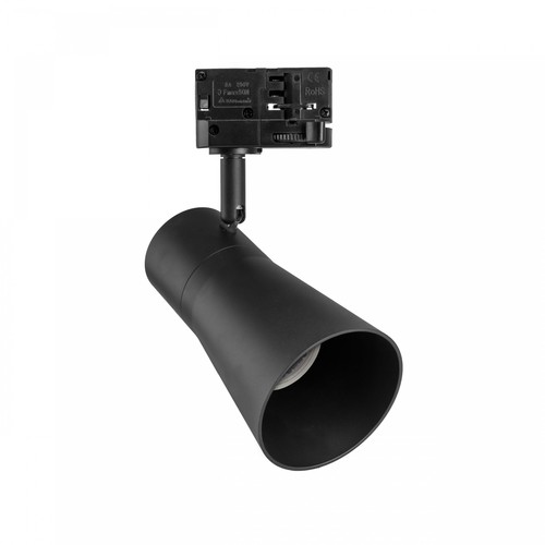 MADARA SCANDI 3-faset skinnespot til GU10 - Sort, aluminium, uten lyskilde, 3F4W