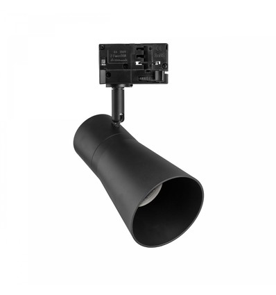 MADARA SCANDI 3-faset skinnespot til GU10 - Sort, aluminium, uten lyskilde, 3F4W