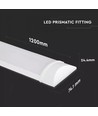 120cm 40W komplett LED-armatur - 6 års garanti, 120lm/W