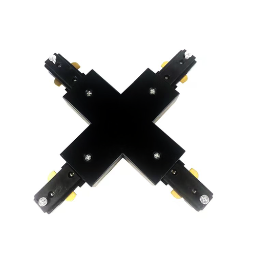 LEDlife X-samler til skinnespots - Svart, 1-faset, 1F3W