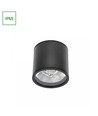 Taklampe AR111, GU10 - IP65, sort, aluminium, utenpåliggende, uten lyskilde
