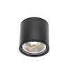 Taklampe AR111, GU10 - IP65, sort, aluminium, utenpåliggende, uten lyskilde