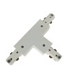 LEDlife T-kobling for skinnebelysning - Hvit, 1-faset, 1F3W