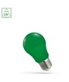 E27 4,9W Grønn LED-pære - A50, mattert