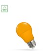 Spectrum 4,9W Oransje LED-pære - Matt, E27, A50, 230V