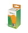 E27 4,9W LED-pære - Mattet, A50, Oransje