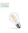 E27 4W LED A60 Filament - Varm hvit, Klar