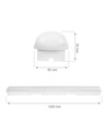 120cm 50W Limea Go komplett LED armatur - 4000K (Nøytral hvit)