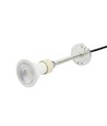 MADARA MINI RING GU10 PENDEL FOR SKINNE 3F 230V IP25 FI55*200MM SORT