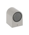 GU10 taklampe for påbygging, IP54 - Sort/grå, utendørs/innendørs, max 6W LED, uten lyskilde