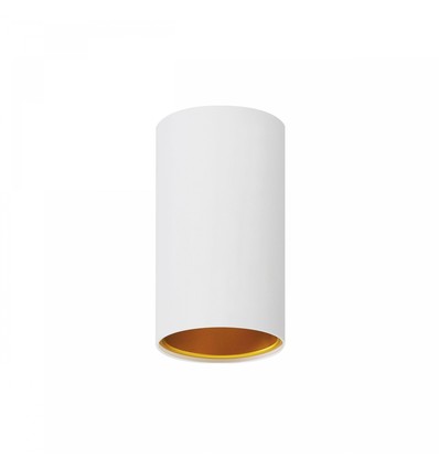 CHLOE TUBA GU10 takspot - Hvit, Ø7cm, IP20 innendørs, uten lyskilde