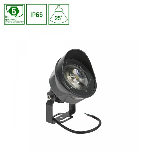FLORI Spot 24W - 25°, 24V, varm hvit, IP65