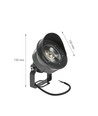 FLORI Spot 24W - 25°, 24V, varm hvit, IP65