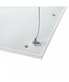 Wiresett for 60x60 og 30x120 LED-paneler - 1m, sett med 4 stk., justerbar høyde