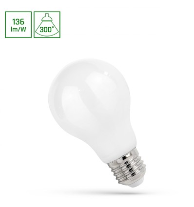 E27 11W A67 LED-pære - Kultråd