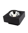 Mirora AR111 Overflate GU10 - 250V, IP20, 145x145x85mm, Svart, Firkantet, Justerbar, Spot, Uten Lyskilde