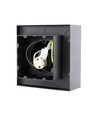 Mirora AR111 Overflate GU10 - 250V, IP20, 145x145x85mm, Svart, Firkantet, Justerbar, Spot, Uten Lyskilde