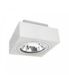 MIRORA AR111 Overflate GU10 - uten lyskilde, 250V, IP20, 145x145x85mm, hvit, firkantet, justerbar, spot
