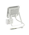 20W lyskaster med sensor - IP44, varmhvit, hvit, med sensor