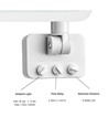 20W lyskaster med sensor - IP44, varmhvit, hvit, med sensor