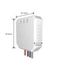 Inline LED Innbyggings Dimmer - Push-dim, Minne, 200W